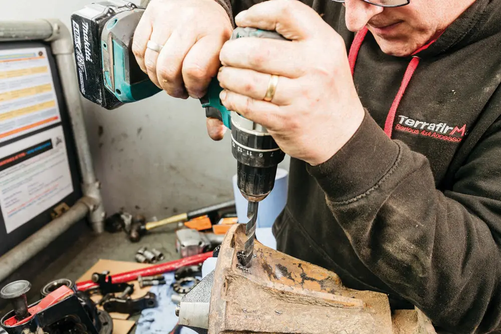 Drilling for the Power Supply