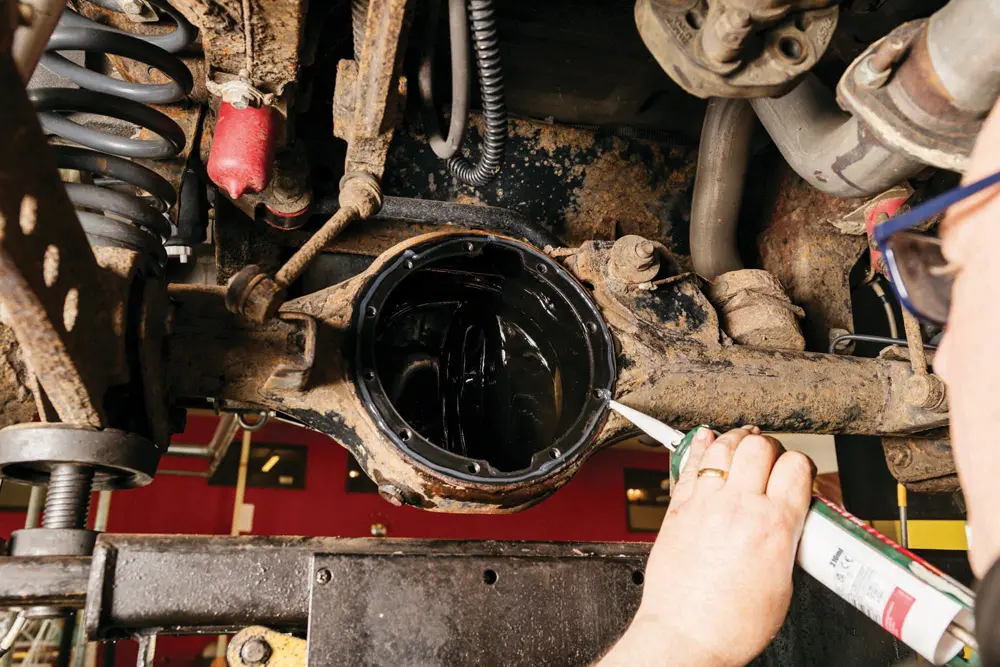 Refitting the diff assembly (1)