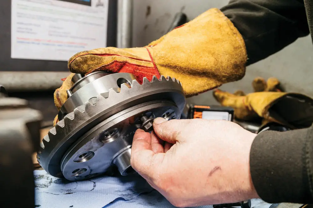 Securing the Ring Gear